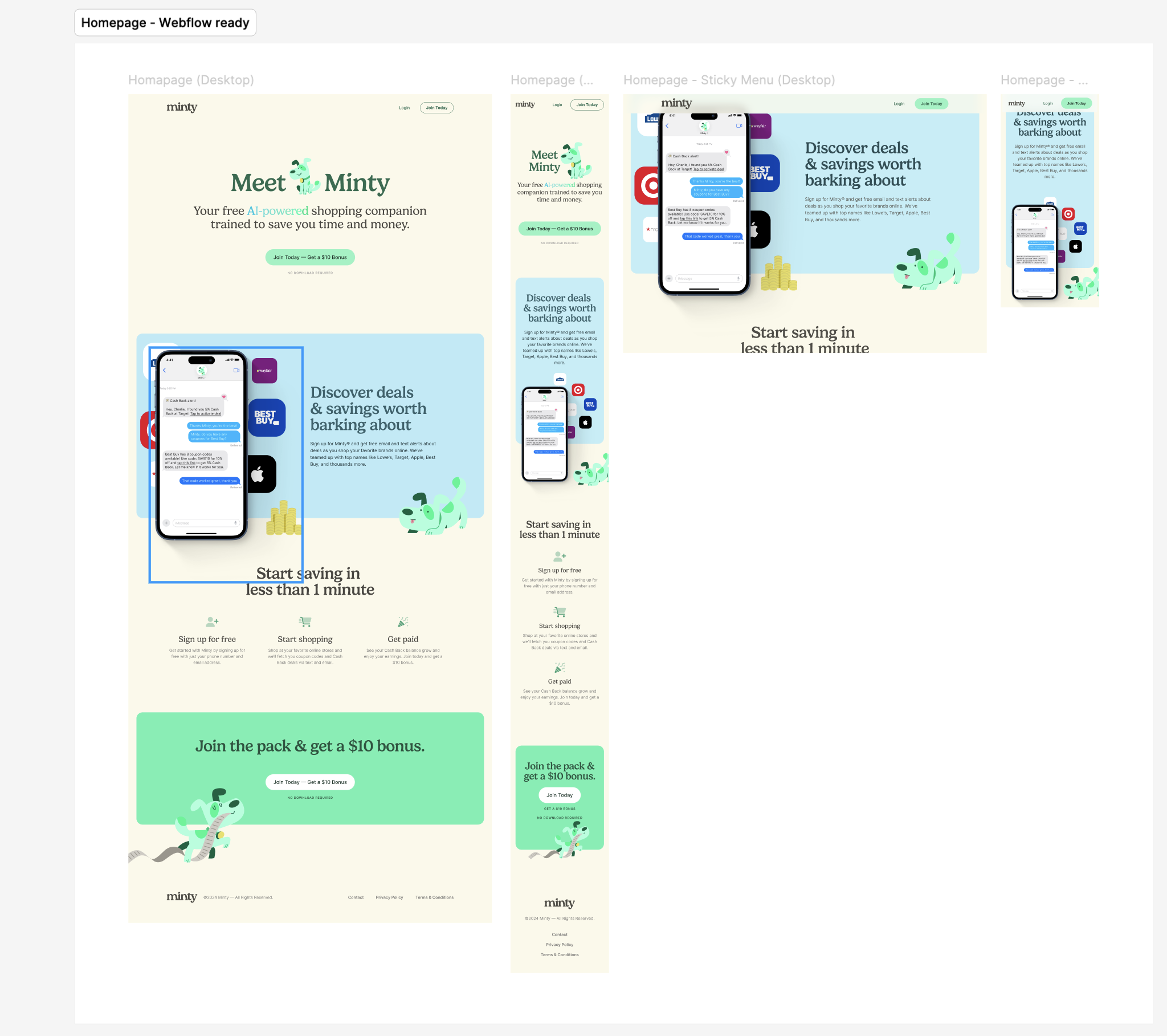Homepage Redesign